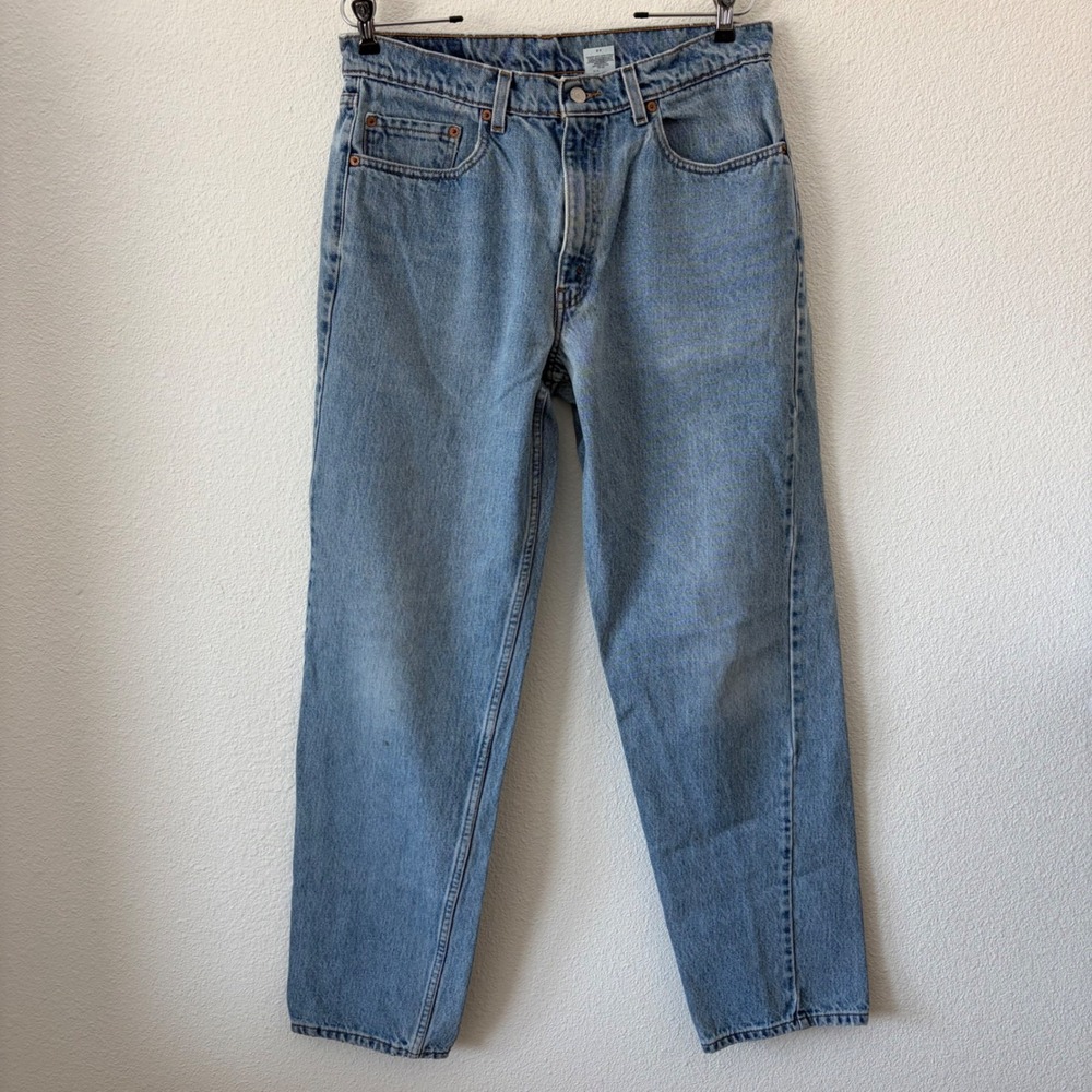 Levi 550 Relaxed Fit Jeans Mens 34x34 Light Wash Vintage 1998 Denim Tapered Leg